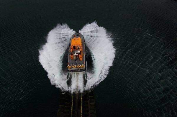 Lizard Lifeboat Launch